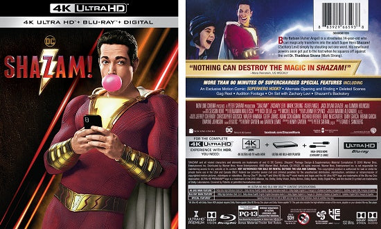 Shazam! (4K Ultra HD + Blu-ray + Digital)