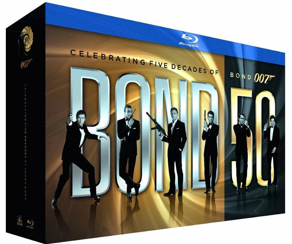 Bond 50 Celebrating 5 Decades of 007 Blu-ray Box Set
