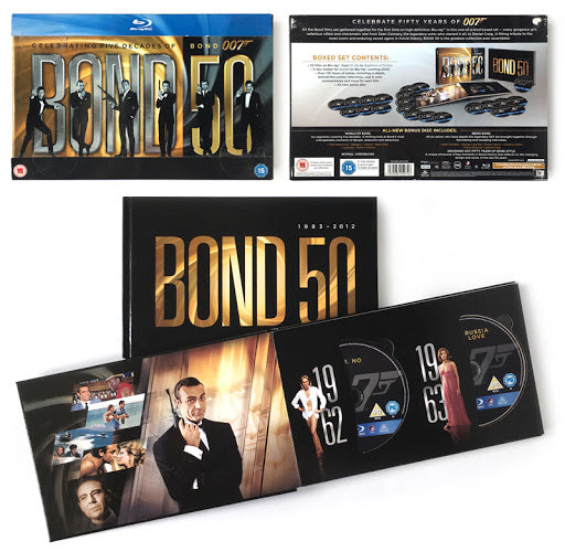 Bond 50 Celebrating 5 Decades of 007 Blu-ray Box Set