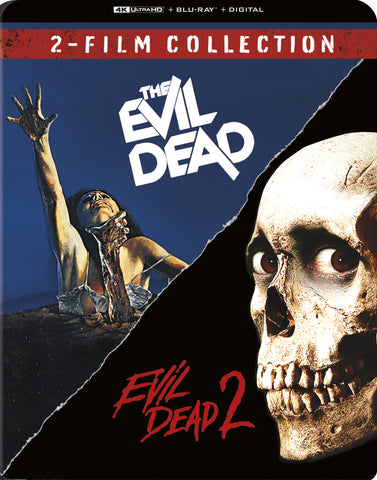 The Evil Dead 1 and 2 4K Ultra HD Blu-ray/Blu-ray