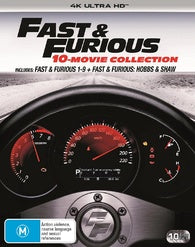 Fast & Furious 4K - 10 Film Collection