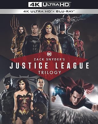 Justice League Trilogy  4K Ultra+ Blu-ray