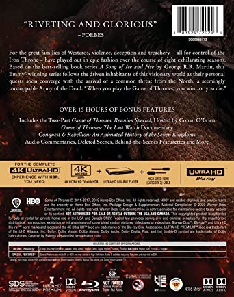 Game of Thrones: The Complete Collection (4K Ultra HD)