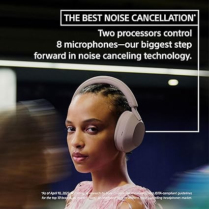 Sony WH-1000XM5 The Best Wireless Noise Canceling Headphones, Auto NC Optimizer