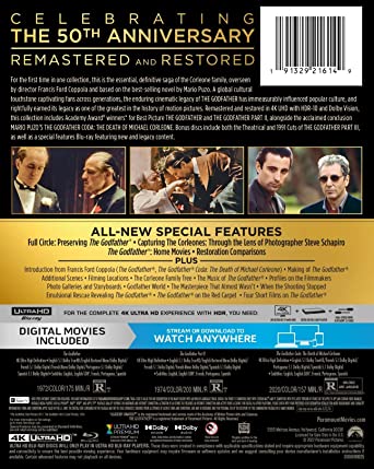 The Godfather Trilogy [4K UHD]