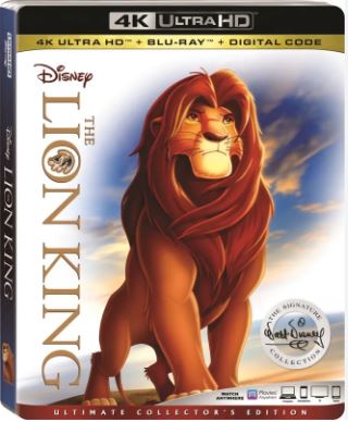 The Lion King  4K Ultra HD Blu-Ray