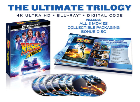 Back To The Future: The Ultimate Trilogy (4K Ultra Hd/Blu-Ray/Digital)