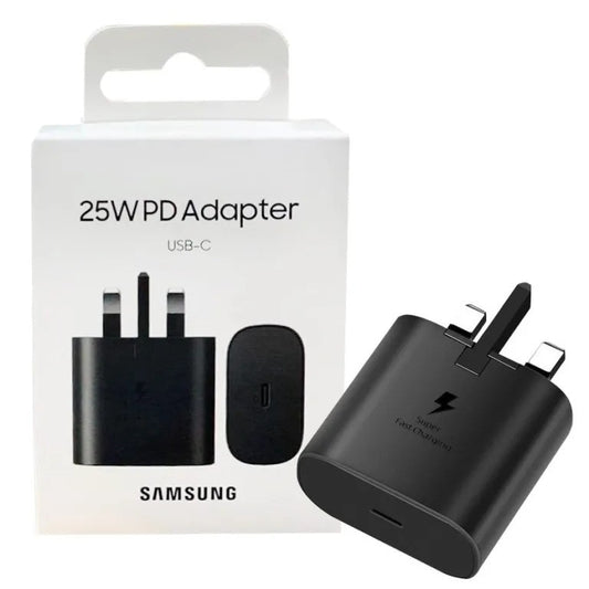 Samsung 3 Pin Fast Charging Travel Adapter (25W)