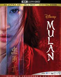 Mulan Digital Copy ,4K Ultra HD ,Blu-ray