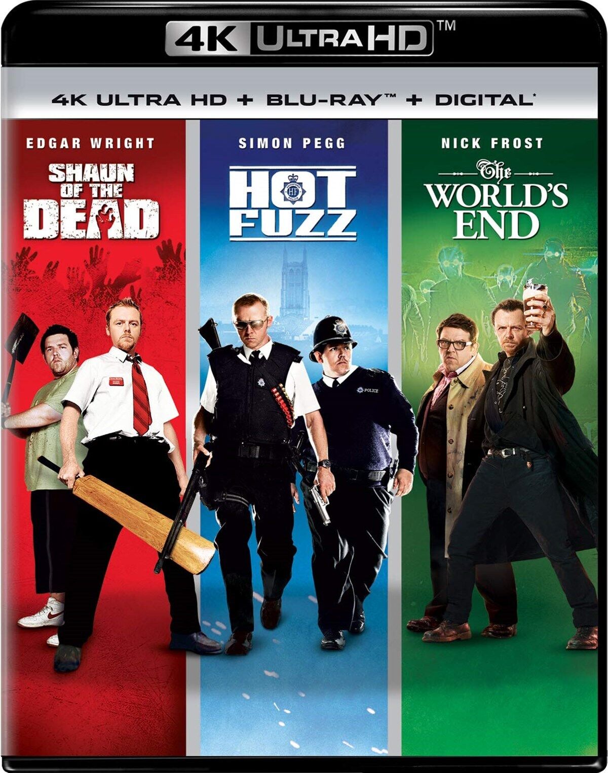 Shaun of the Dead/Hot Fuzz/The World's End: The 4K Collection 4K UHD