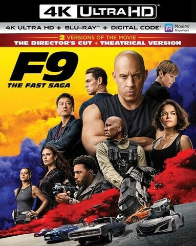 F9: The Fast Saga (4K Ultra Hd/Blu-Ray/Digital)