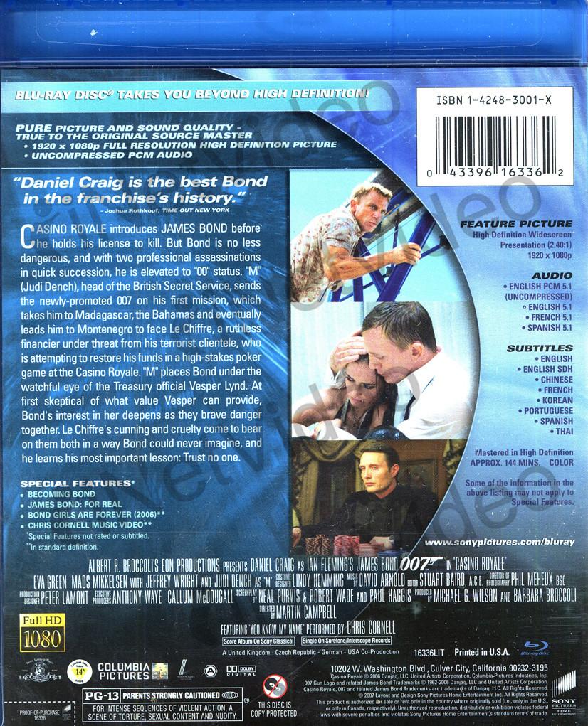 James Bond - Casino Royale [Blu-ray]