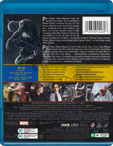 Spider-Man 3 (Mastered in 4K) [Blu-ray]