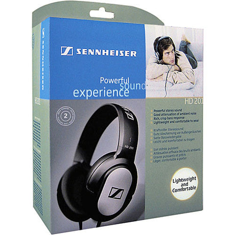 Sennheiser Headphones One Size Silver HD 201