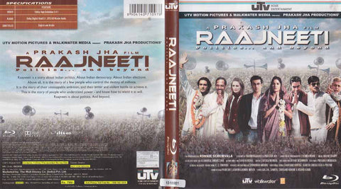 Raajneeti Blu Ray