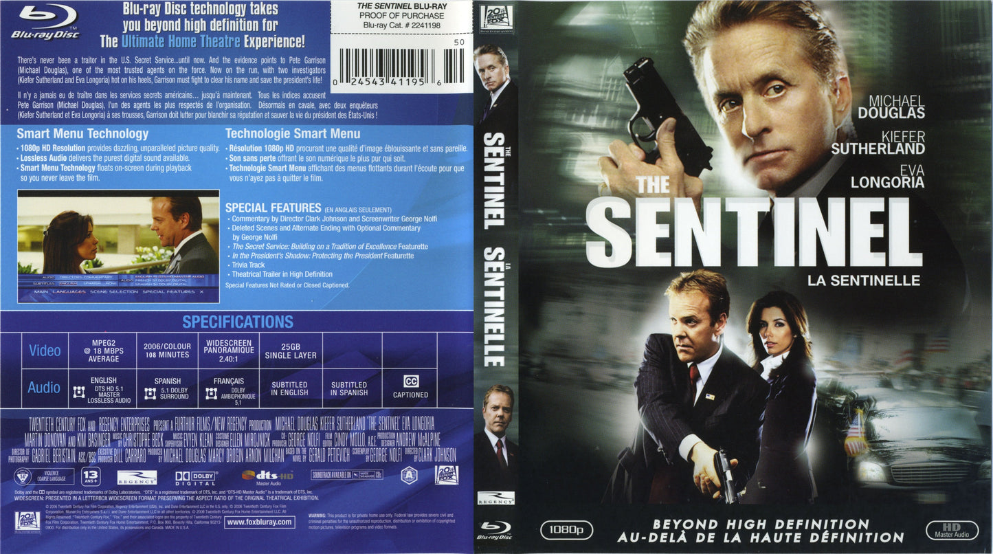 The Sentinel Blu-ray