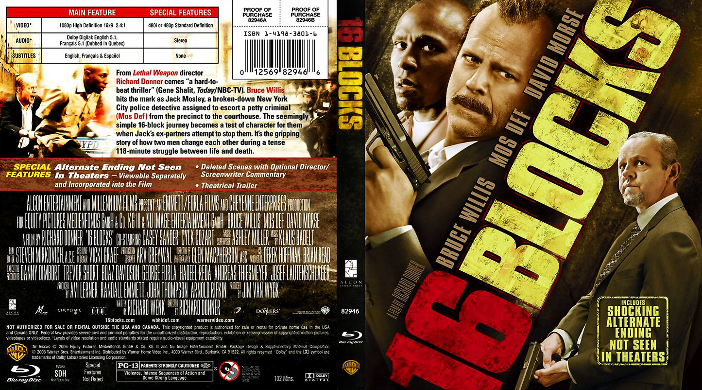 16 Blocks [Blu-ray]
