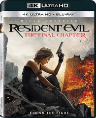 Resident Evil: The Final Chapter 4K Blu-ray Digital