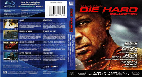 Die Hard Collection (2004) Blu-Ray  QUADRILOGY (BOXSET)