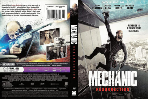 Mechanic Resurrection  4K Ultra HD + Blu-ray + Digital HD