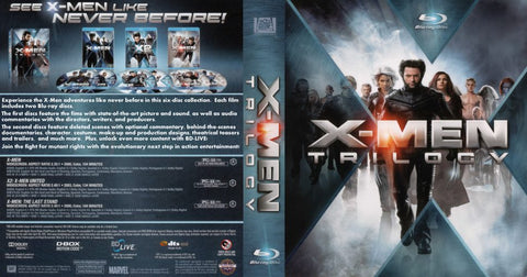 X-Men Trilogy (X-Men / X2: X-Men United / X-Men: The Last Stand) [Blu-ray]