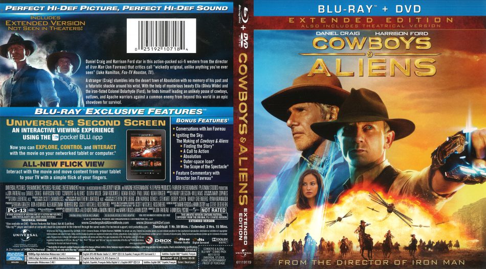 Cowboys & Aliens [Blu-ray]