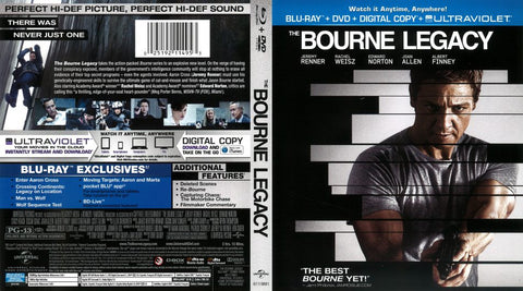 The Bourne Legacy (2012) R1 Blu-Ray