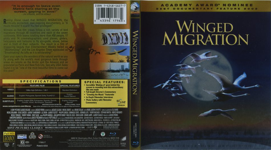 Winged Migration [Blu-ray]