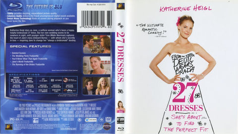 27 Dresses [Blu-ray] [2008]