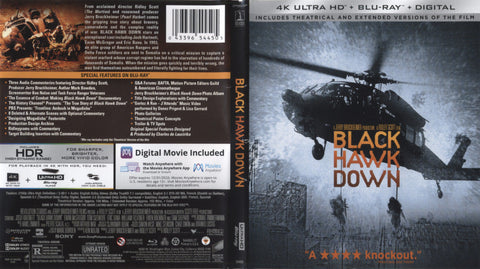 Black Hawk down [4K UHD + Blu-ray + Digital]