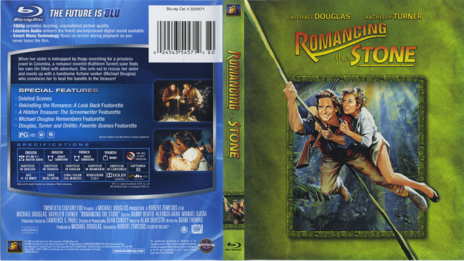 Romancing the Stone [Blu-ray]