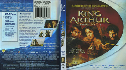 King Arthur Blu-ray