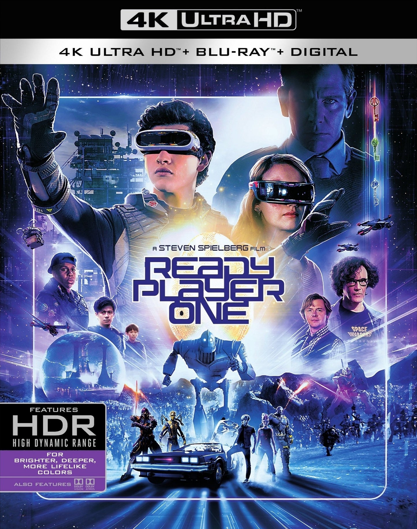 Ready Player One [4K Ultra HD]  [Blu-ray] Digital]