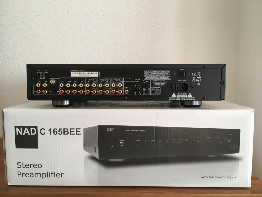 NAD Pre Amplifier  C165BEE