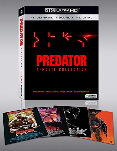 Predator: 4-movie Collection 4K Ultra HD + Blu-Ray + Digital