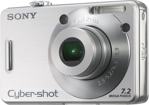 Sony Cybershot DSCW70 7.2MP Digital Camera