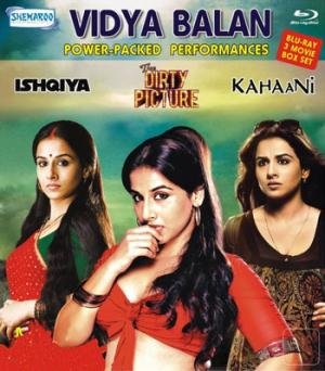 Vidya Balan Power Packed Performances: Blu-ray 3 Movie Box set (Ishqiya/The Dirty Picture/Kahaani) (2012)