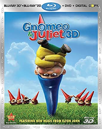 Gnomeo and Juliet (Three-Disc Combo: Blu-ray 3D / Blu-ray / DVD + Digital Copy) (Spanish Version)