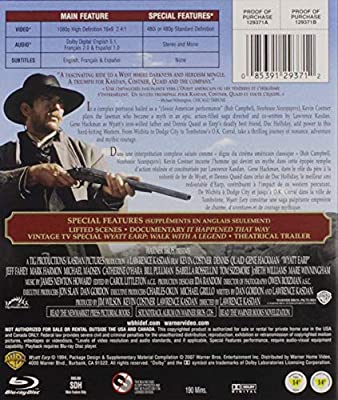 Wyatt Earp [Blu-ray] [Blu-ray] (2007)