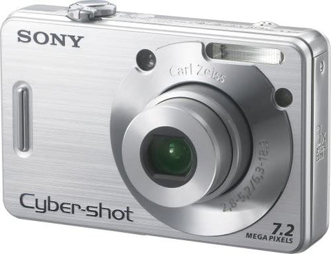 Sony Cybershot DSCW70 7.2MP Digital Camera