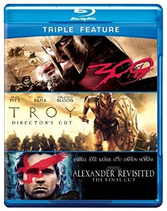 Alexander Revisited / Troy / 300 (Triple-Feature) [Blu-ray]