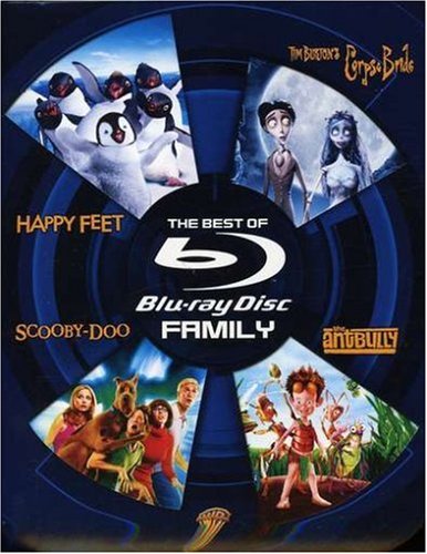 The Best of Blu-ray - Family (Happy Feet / Tim Burton's Corpse Bride / Scooby-Doo / The Ant Bully)