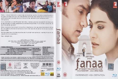 Fanaa Hindi Blu Ray