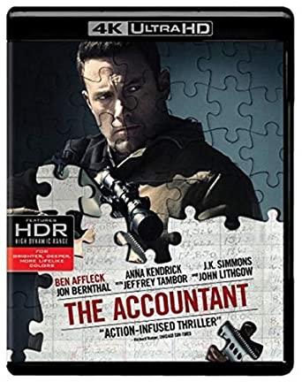 The Accountant (4K Ultra HD + Blu-ray + Digital HD)