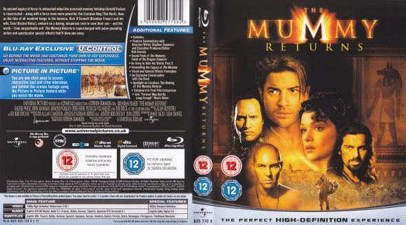 Mummy Returns [Blu-ray]