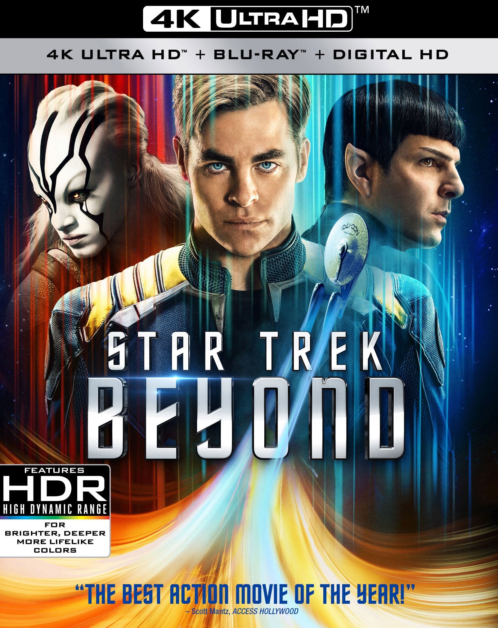 Star Trek Beyond-4k Blu-ray Digital