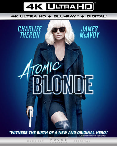 Atomic Blonde [4k Ultra HD + Blu-Ray + Digital]