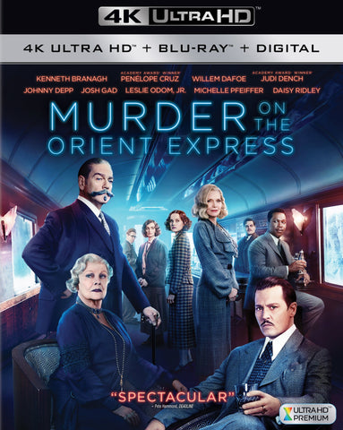 Murder On The Orient Express  4K UHD + Blu-ray + Digital