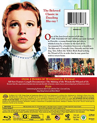 The Wizard of Oz  [Blu-ray]