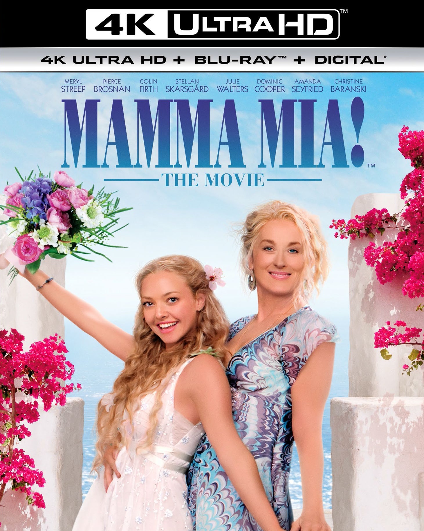 Mamma Mia! The Movie 4K Ultra HD + Blu Ray + Digital